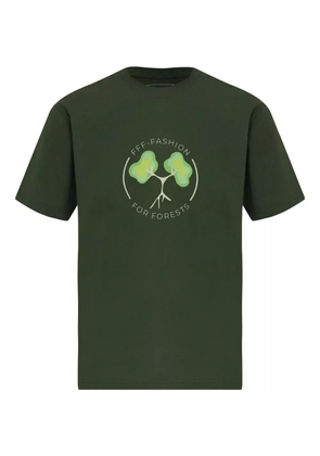 Amir Slama graphic-print T-shirt - Green