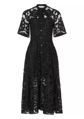 Temperley London Guinevere midi dress - Black