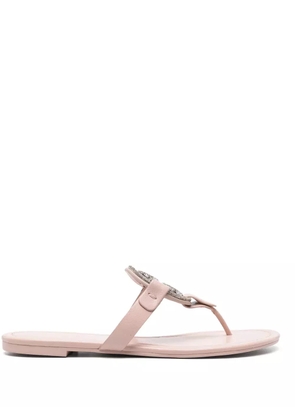 Tory Burch Miller Pavé flip flops - Pink