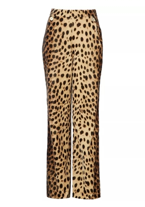 Temperley London Nemera flared trousers - Neutrals