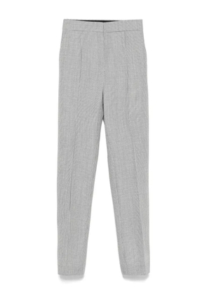 Jil Sander checked trousers - Grey