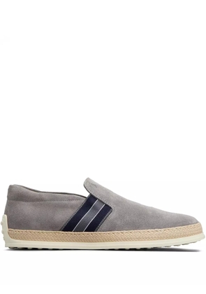 Tod's Gommino suede loafers - Grey