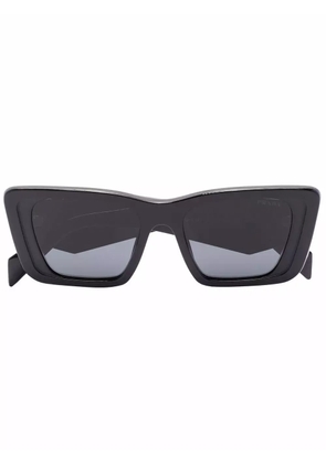 Prada Eyewear oversized rectangular-frame sunglasses - Black