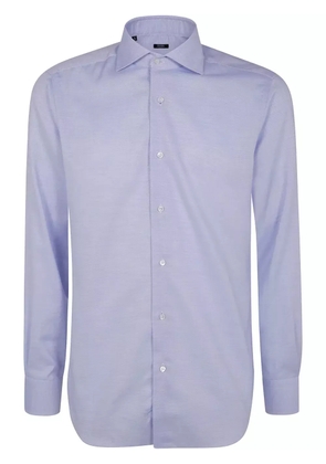 Barba cotton shirt - Blue