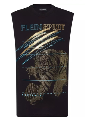 Plein Sport Lamina Tiger t-shirt - Black