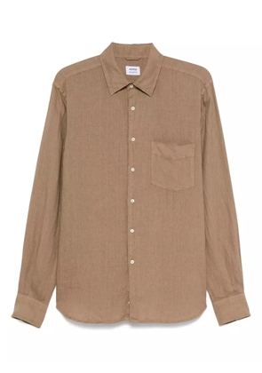 ASPESI linen shirt - Brown