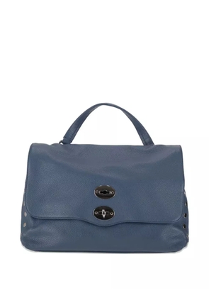 Zanellato medium Postina® studded tote bag - Blue