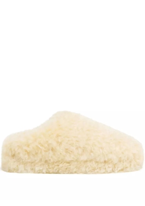 Apparis Misha bouclette slippers - Neutrals