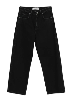 AMARÁNTO logo-patch jeans - Black