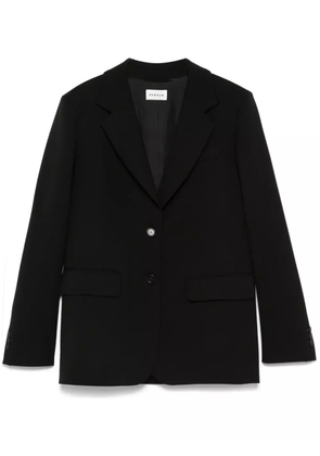 P.A.R.O.S.H. twill-weave blazer - Black