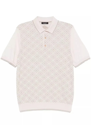 Stefano Ricci patterned polo shirt - Neutrals