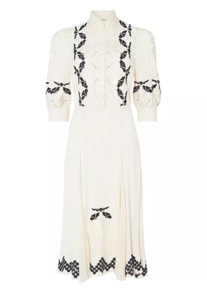 Temperley London Daphne midi dress - Neutrals