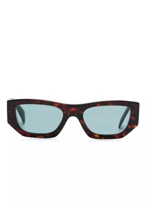Prada Eyewear rectangle-frame sunglasses - Brown