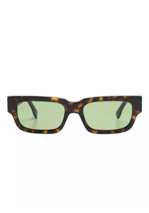 Retrosuperfuture Roma rectangle-frame sunglasses - Brown