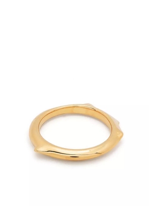 Andres Gallardo sculpted thin band ring - Gold