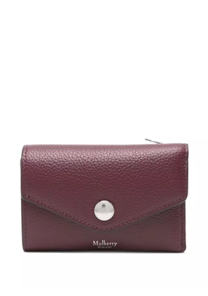 Mulberry folded multi-card leather wallet - Red