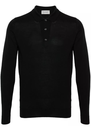 John Smedley Belper polo shirt - Black