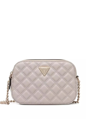 GUESS USA quilted chain cross-body bag - Neutrals