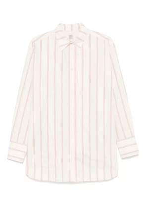 TOTEME striped shirt - Neutrals