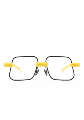 VAVA Eyewear x Suzanne Ciani square-frame glasses - Yellow