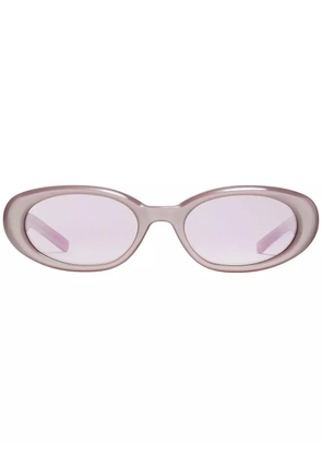 Gentle Monster oval-frame sunglasses - Pink