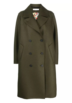 Harris Wharf London Sailor double-breasted virgin wool coat - Green