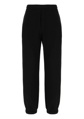 FENDI logo-embroidery track pants - Black