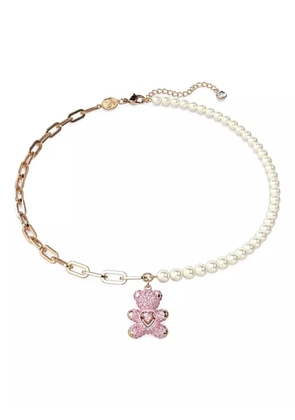 Swarovski Teddy necklace - Pink