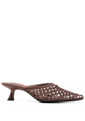 Simon Miller 60mm Knotted Gala mules - Brown