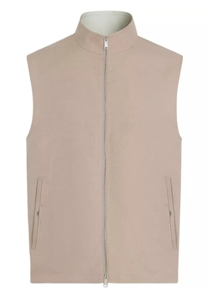 Zegna Oasi Lino gilet - Neutrals