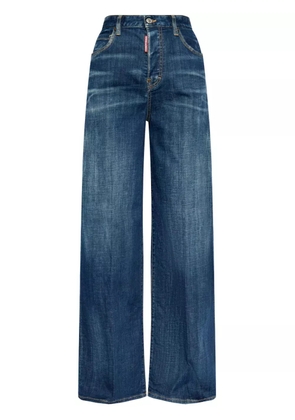 DSQUARED2 wide-leg jeans - Blue