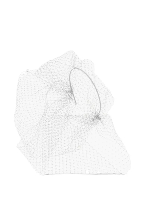 Jennifer Behr Grand Beehive voilette headband - Neutrals