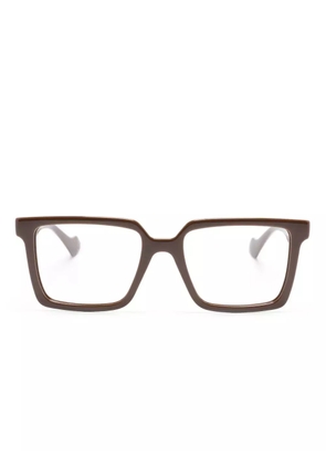 Gucci Eyewear square-frame glasses - Brown