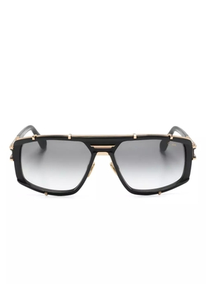 Cazal Mod 8046 shield-frame sunglasses - Black