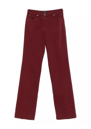 ETRO five-pocket jeans - Red