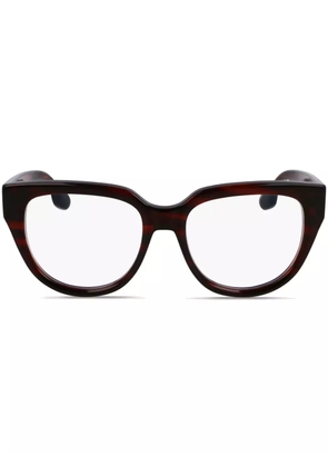 Victoria Beckham Eyewear round-frame glasses - Red