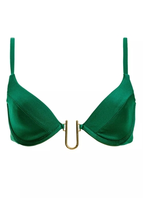 Agua Bendita Ventura Leika bikini top - Green