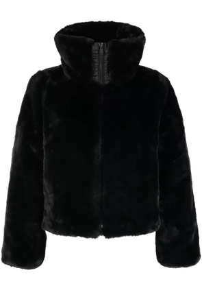 Save The Duck reversible faux-leather jacket - Black