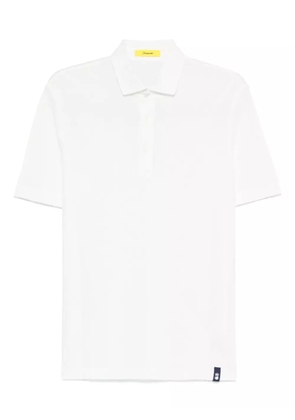 Drumohr logo-tag polo shirt - White