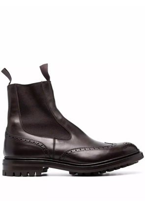 Tricker's detailed chelsea boots - Brown