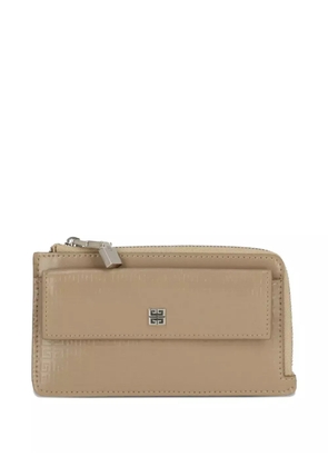 Givenchy 4G leather wallet - Neutrals
