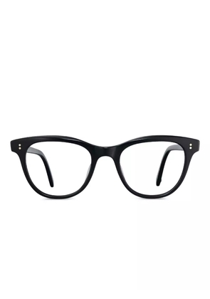Garrett Leight Loyola oval-frame glasses - Black