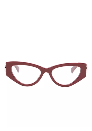 Gucci Eyewear cat eye-frame glasses - Red