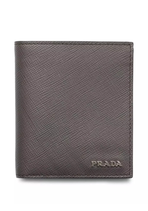 Prada textured cardholder - Grey
