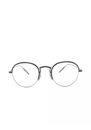 Oliver Peoples TK-6 round-frame glasses - Black
