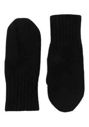 Liska ribbed gloves - Black
