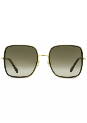 Jimmy Choo Eyewear Jayla square-frame sunglasses - Gold
