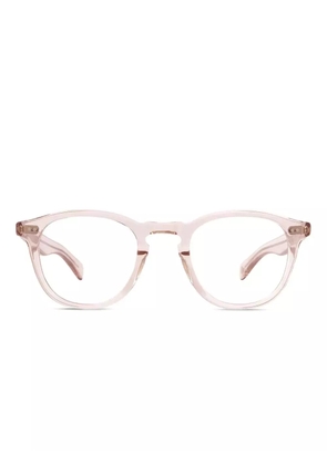 Garrett Leight Hampton X round glasses - Pink