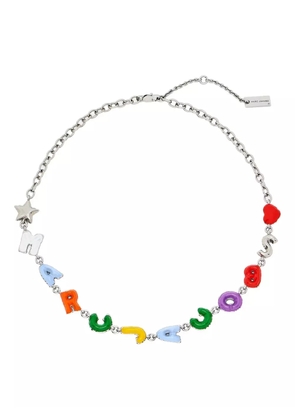 Marc Jacobs The Enamel Ballon necklace - Silver