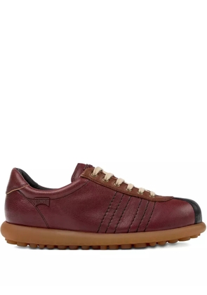 Camper Pelotas leather panelled lace-up sneakers - Red